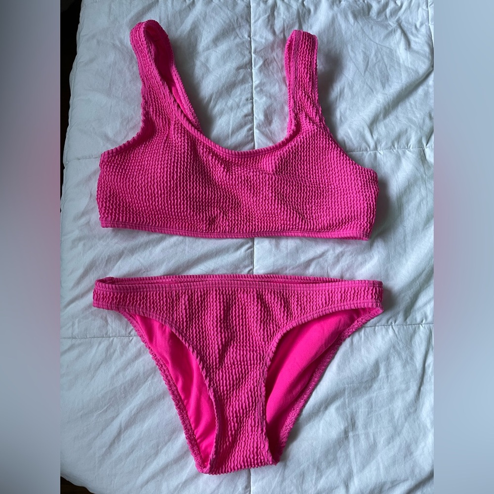 Vibrant Pink Bikini Set